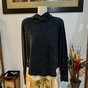 Under Armour Women's UA Tech Hoodie Long Sleeve Navy Blue Loose Small